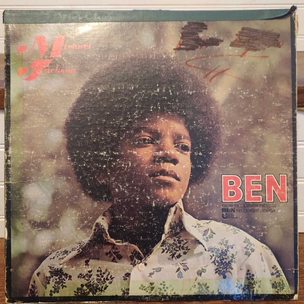 ❤️MICHAEL JACKSON'S BEN ALBUM. BEN IS HIGLY COLLECTABLE! ♥️. - Picture 1 of 8